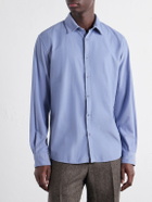 Sunspel - Cotton-Corduroy Shirt - Blue
