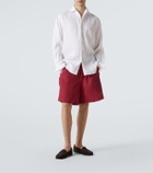 Saman Amel Linen shorts