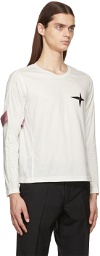 ADYAR SSENSE Exclusive White Armband Long Sleeve T-Shirt