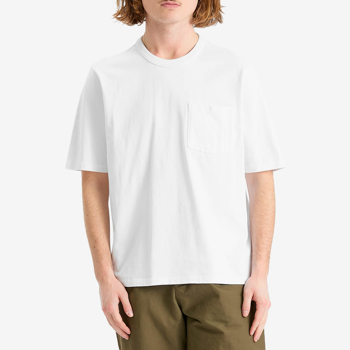 Corridor Men's Garment Dye T-Shirt in White