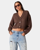 Steve Madden Mica Sweater in Espresso