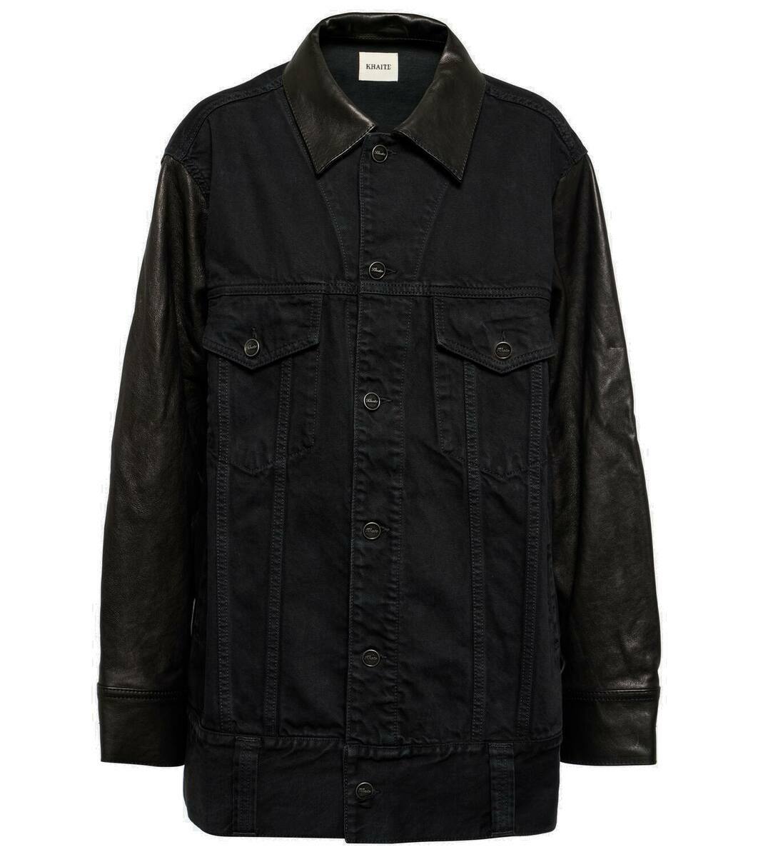 KHAITE Blue 'The Rizzo' Denim Jacket Khaite