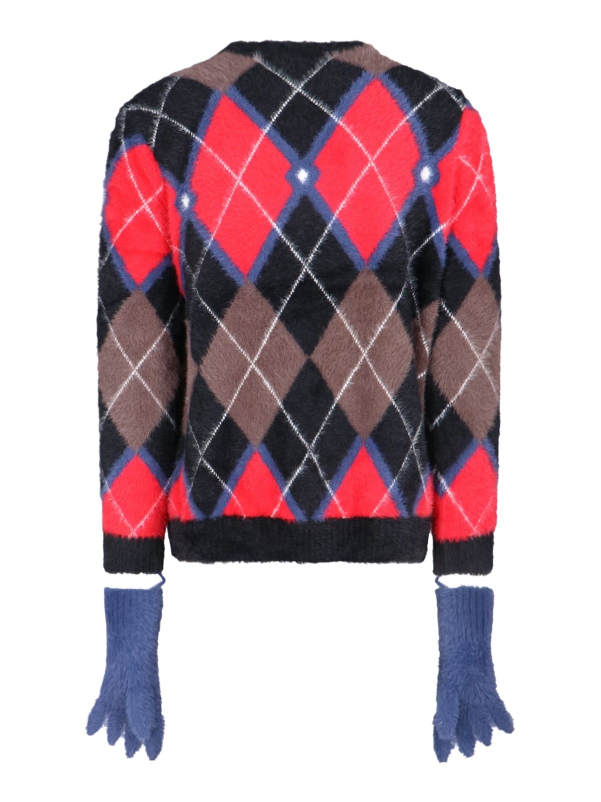 Charles Jeffrey Loverboy fluffy Gloves Sweater