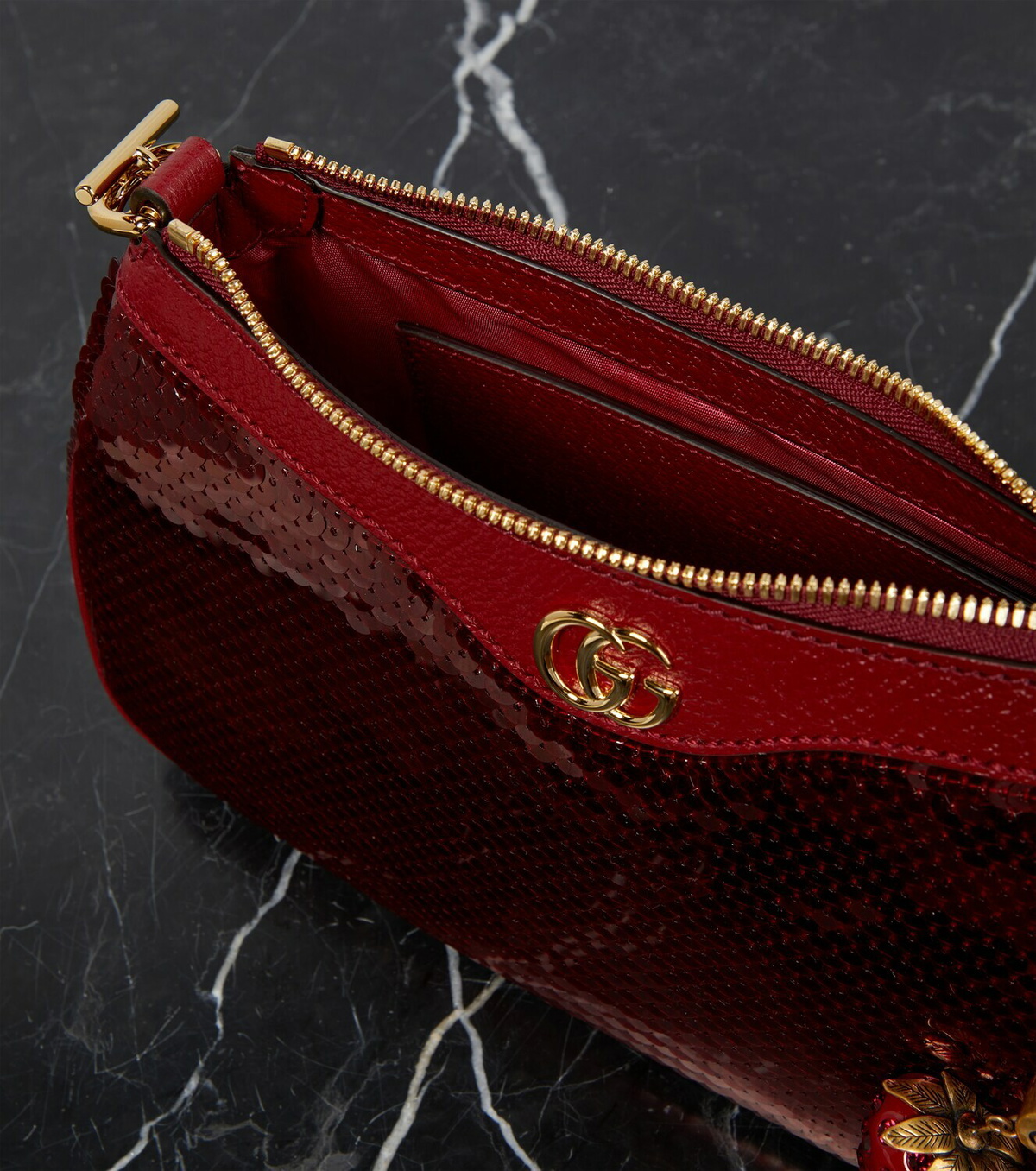 Gucci Ophidia Small sequined shoulder bag