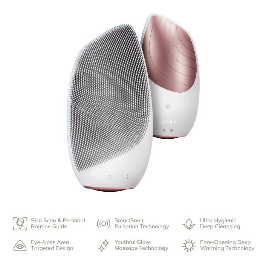 Geske SmartAppGuided Sonic Thermo Facial Brush 6 In 1