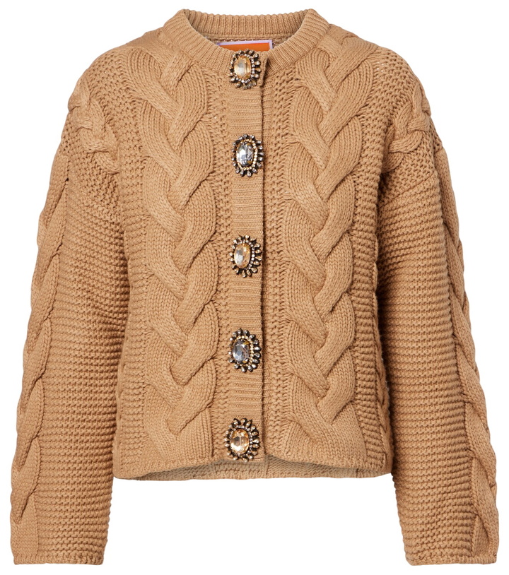 Photo: La DoubleJ Portrait embellished cardigan