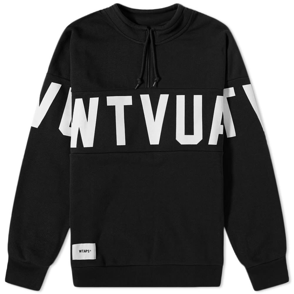 WTAPS Stencil Mid Zip Sweat WTAPS