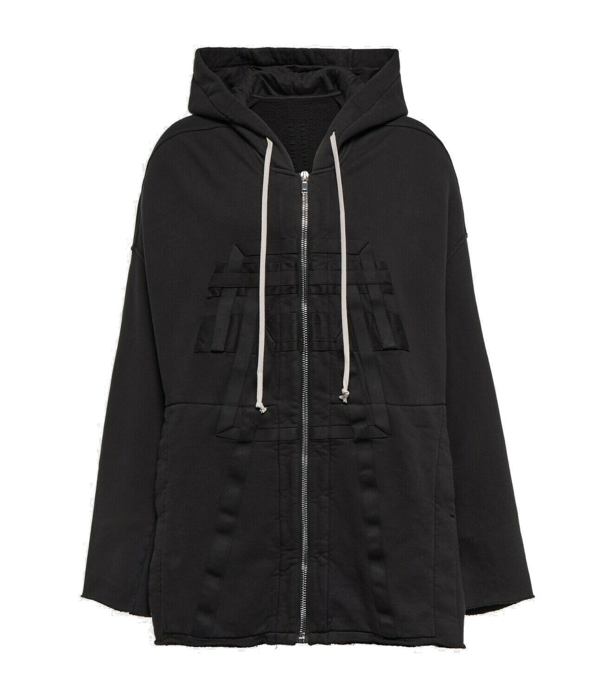 DRKSHDW by Rick Owens - Zip-up cotton hoodie Rick Owens Drkshdw