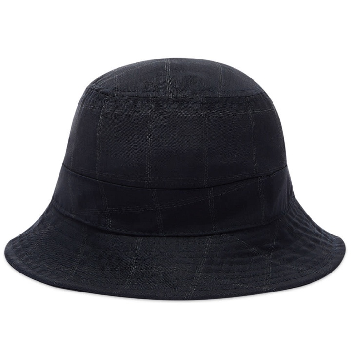 Photo: Universal Works Wool Check Bucket Hat