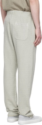 John Elliott Grey Cotton Lounge Pants