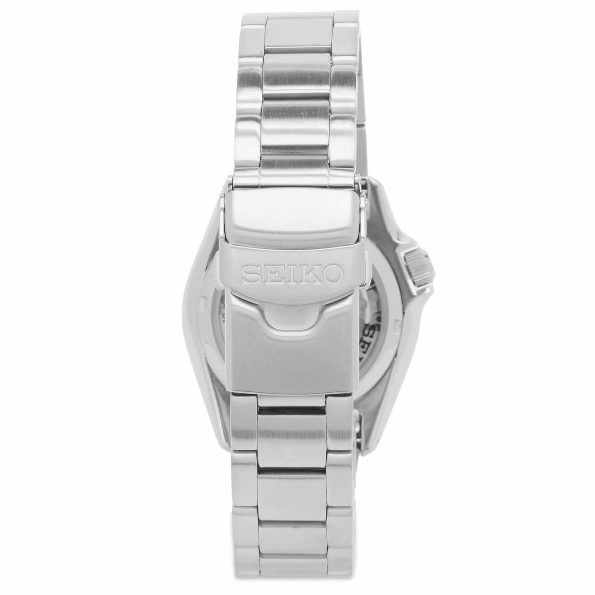 Seiko 5 Sports 38mm Watch in White/Chrome