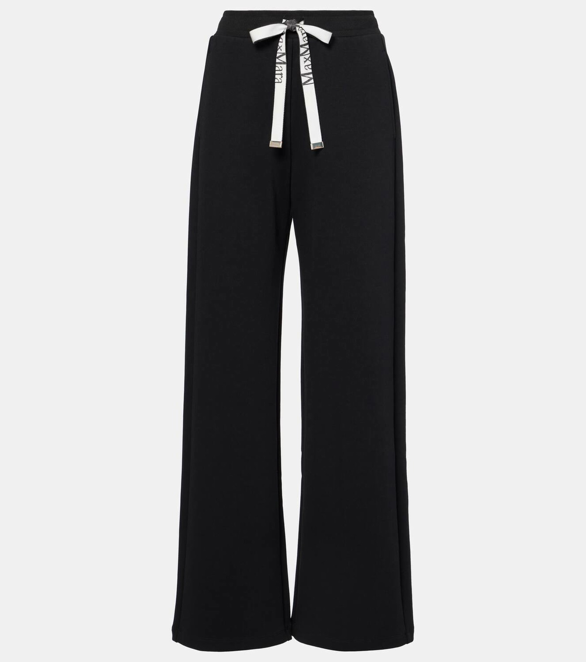 'S Max Mara Bali cotton-blend jersey wide-leg sweatpants