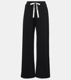'S Max Mara Bali cotton-blend jersey wide-leg sweatpants