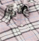 ISABEL MARANT - Layolh Checked Cotton-Flannel Shirt - Purple