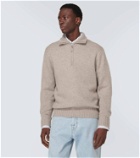 Allude Cashmere half-zip sweater