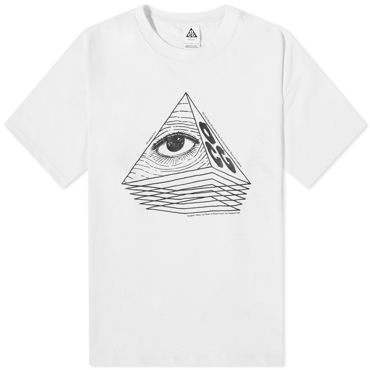 Photo: Nike Men's ACG Changing Eye T-Shirt in Summit White