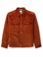 De Bonne Facture - Cotton-Corduroy Overshirt - Orange