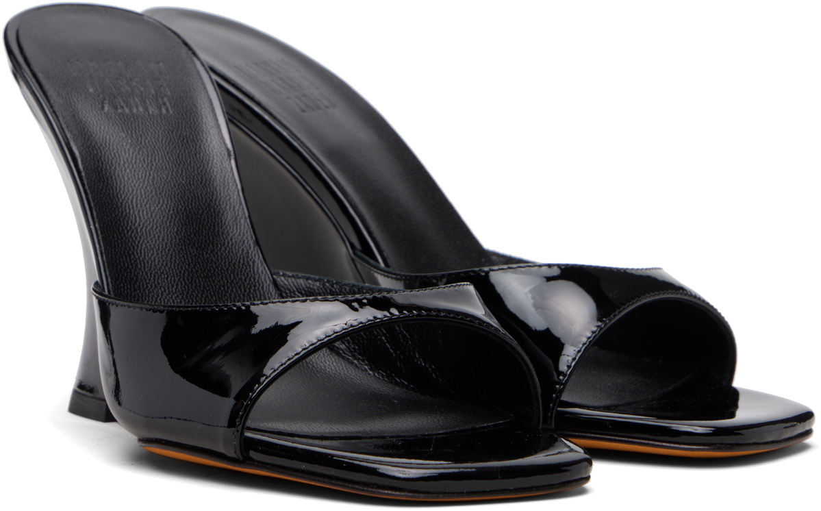 Maryam Nassir Zadeh Black Lido Wedge Heeled Sandals