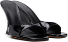 Maryam Nassir Zadeh Black Lido Wedge Heeled Sandals