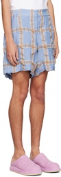 Jacquemus Blue Le Papier 'Le Caleçon' Shorts