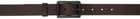 Studio Nicholson Brown Pin-Buckle Belt