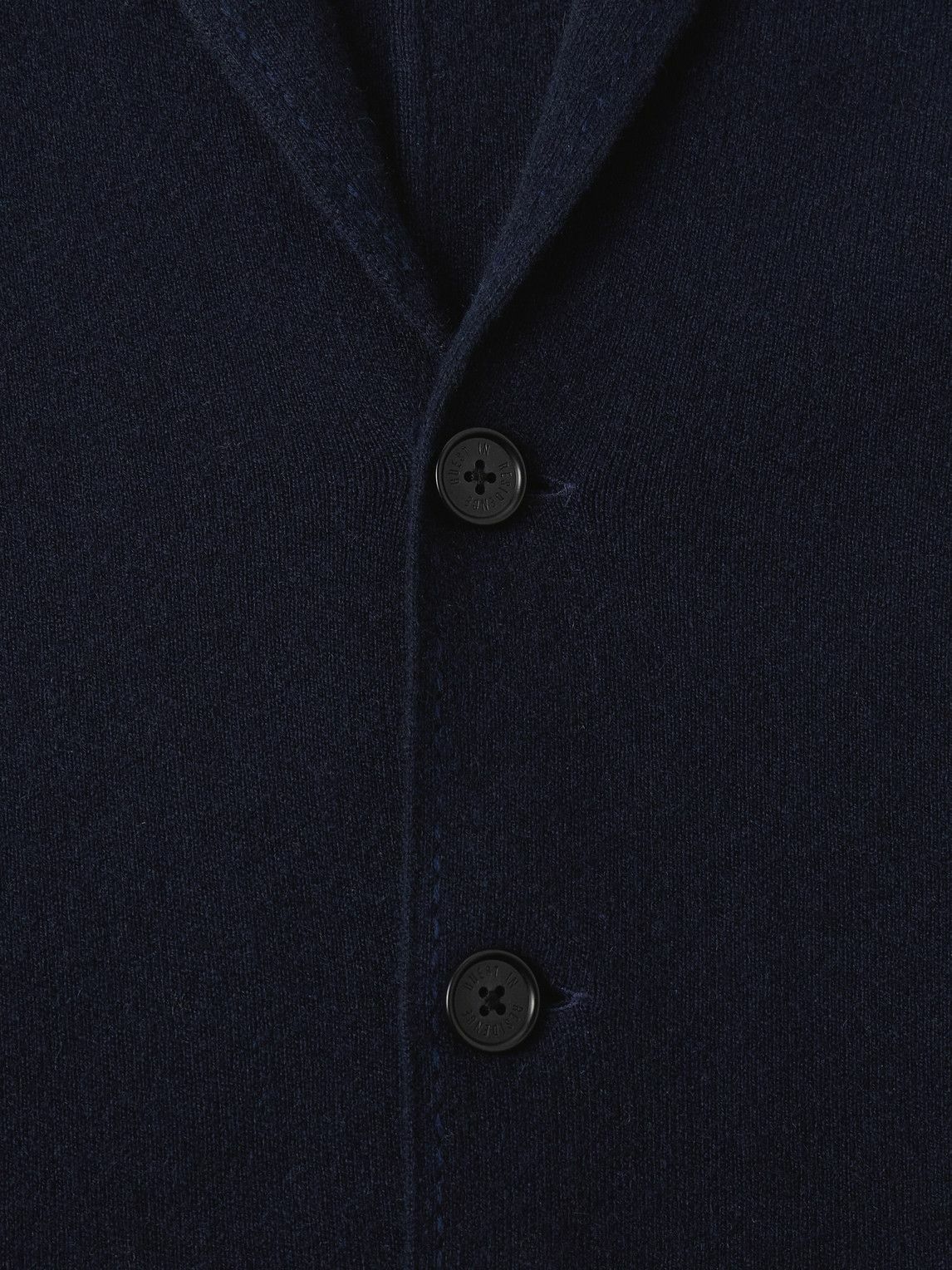 Guest In Residence - Off Duty Unstructured Wool and Cashmere-Blend Blazer - Blue