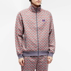 Needles Men's Poly Jaquard Track Jacket in Flower