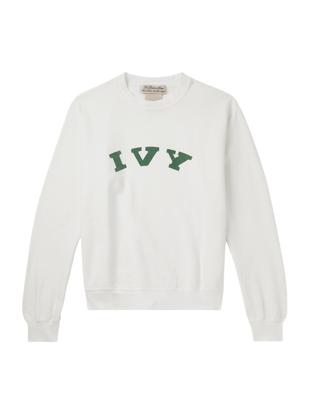 Photo: Remi Relief - Ivy Printed Cotton-Jersey Sweater - White