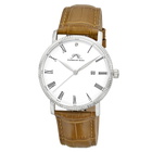 Porsamo Bleu Veritas 1 Quartz White Dial Mens Watch 1361CVEL