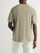 Frescobol Carioca - Parley Stretch-Cotton Jersey T-Shirt - Neutrals