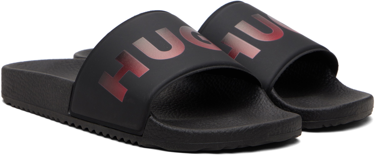 Hugo Black Logo Slides