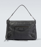 Balenciaga Le City Moto Medium leather shoulder bag