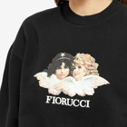 Fiorucci Women's Classic Angel Crew Sweat in Black