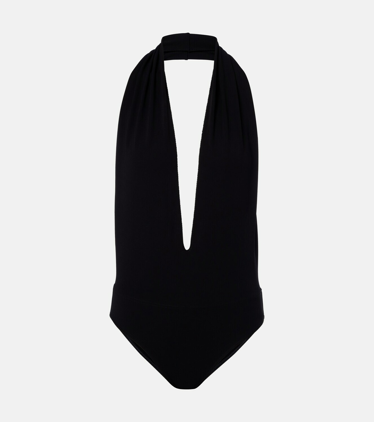 Gucci Halterneck open-back jersey bodysuit