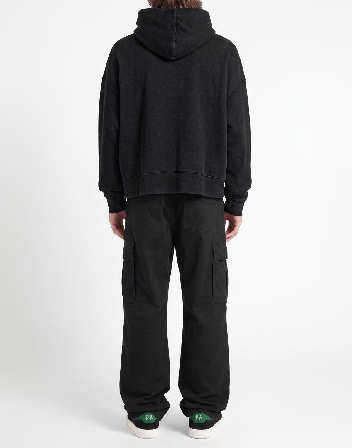 Palm Angels Mens Sweatshirt in Brown