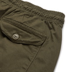 Save Khaki United - Easy Cotton-Twill Drawstring Shorts - Green