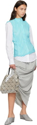 BAO BAO ISSEY MIYAKE Gray Lucent Matte Tote
