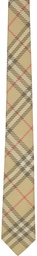 Burberry Beige Check Tie