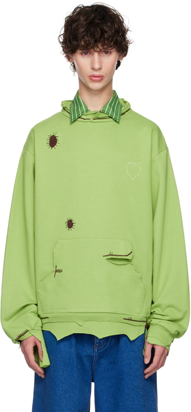 Photo: Marni Green Distressed Sweatshirt