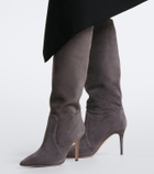Gianvito Rossi Hansen suede knee-high boots