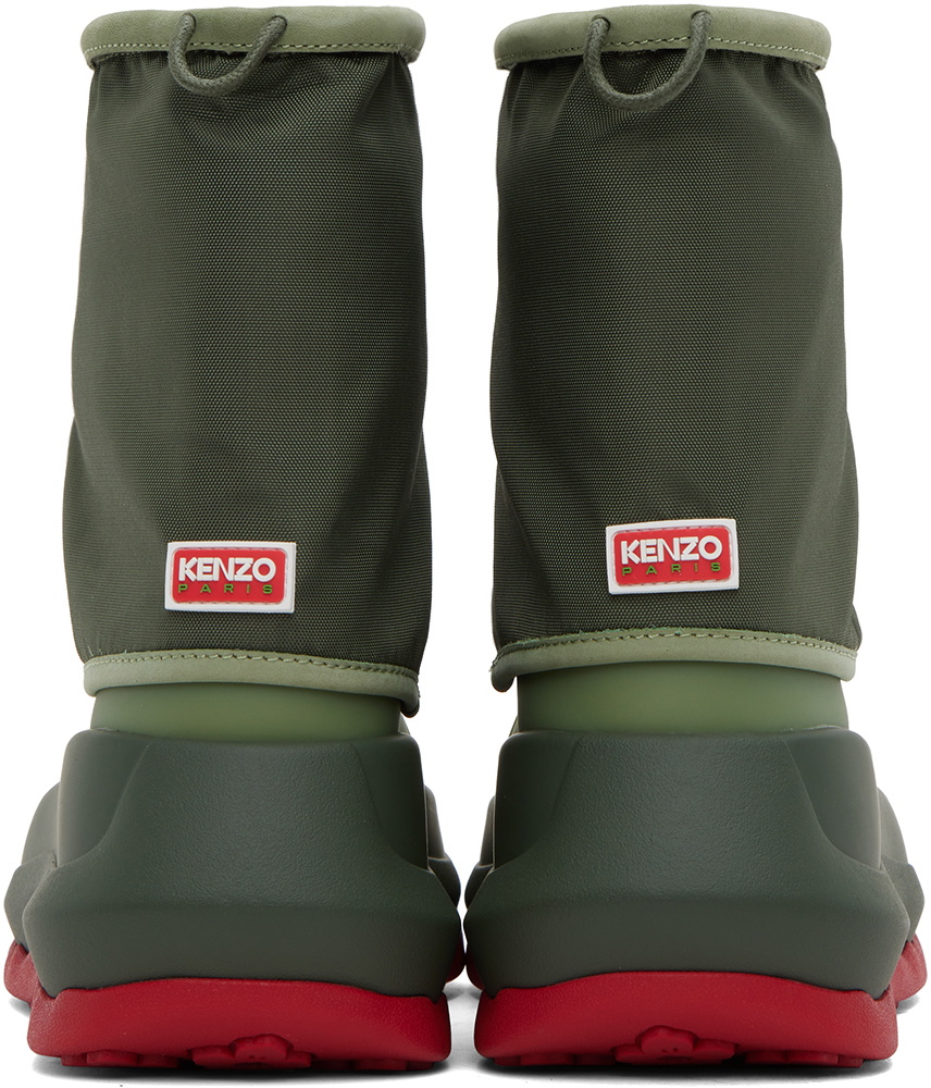 Kenzo Khaki Hunter Edition Boots Kenzo