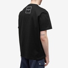 Wooyoungmi Men's Box Logo T-Shirt in Black