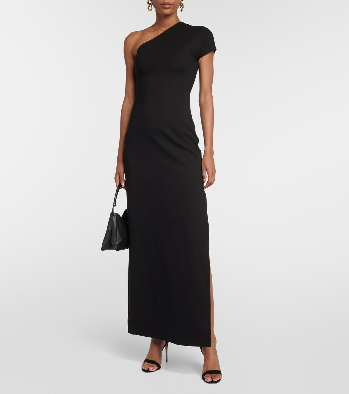 Staud Adalynn one-shoulder maxi dress Staud