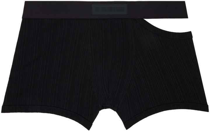 Photo: LGN Louis Gabriel Nouchi Black Logo Patch Boxer Briefs