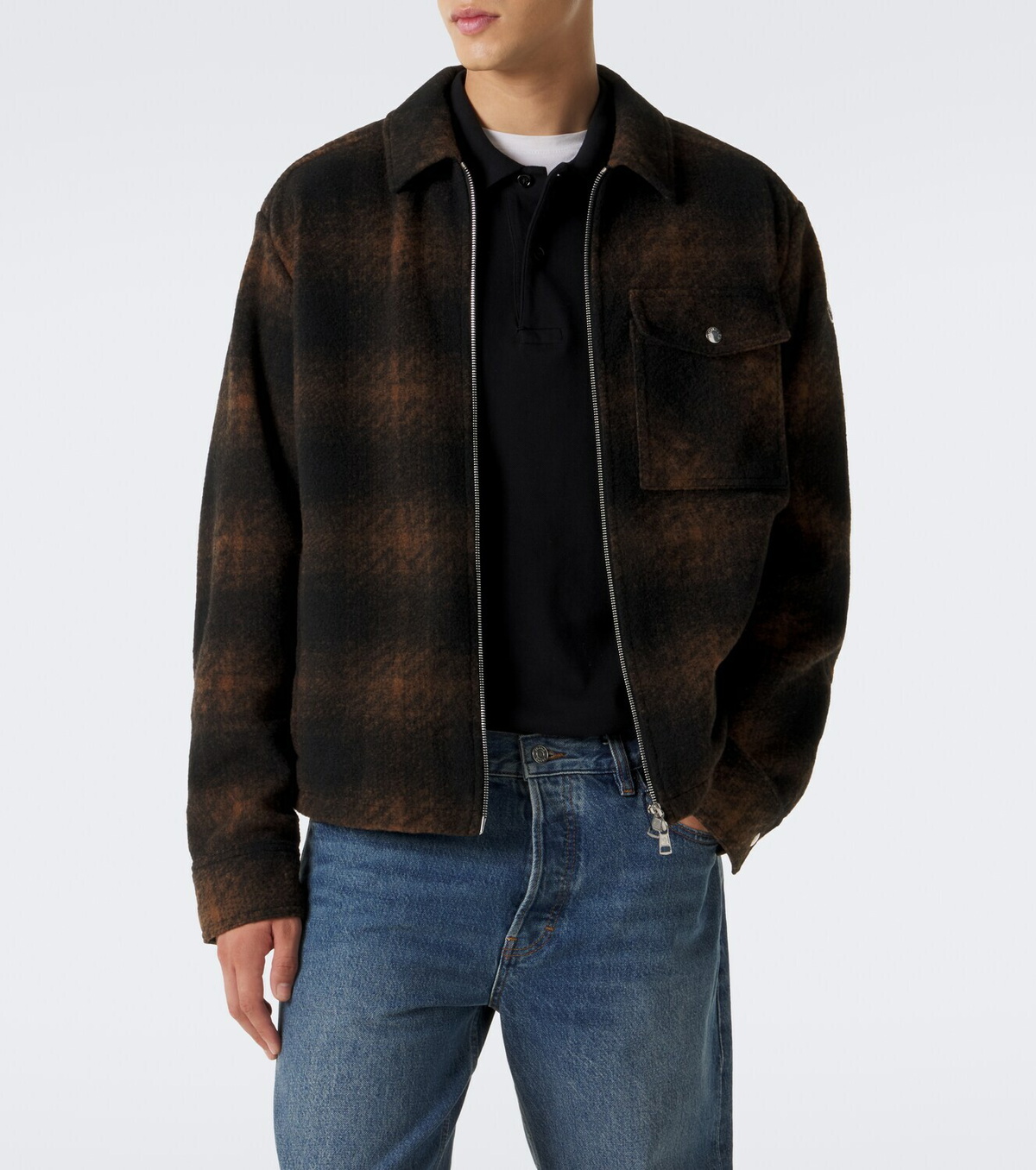 Moncler Archivio checked jacket