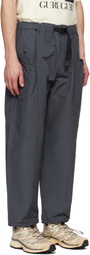 South2 West8 Gray Belted C.S Trousers