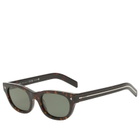 Prada Eyewear C09S Sunglasses in Havana/Green Polar 