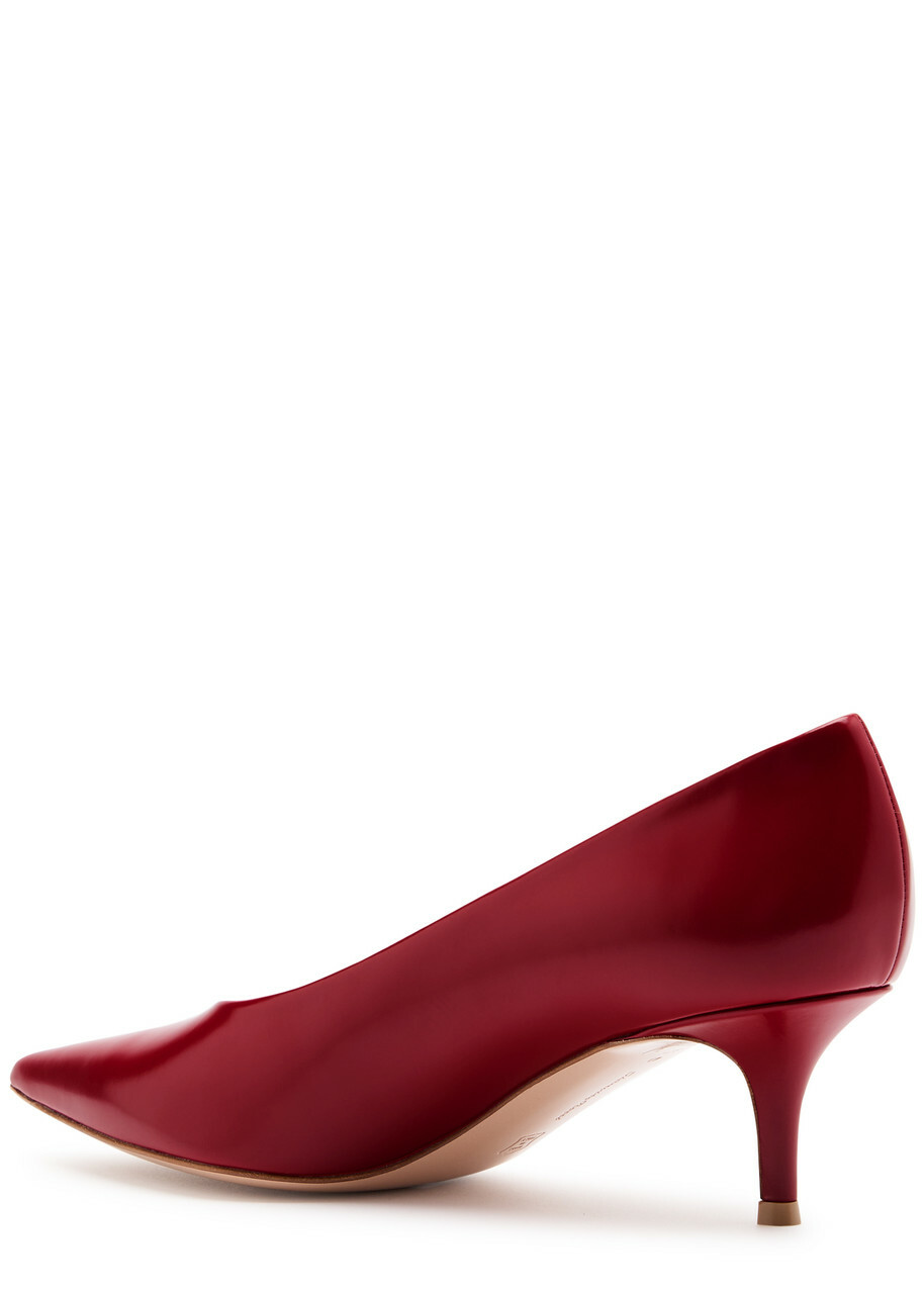Gianvito Rossi Tokio 55 Leather Pumps