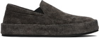 Marsèll Black Cassapelle Slip-On Sneakers