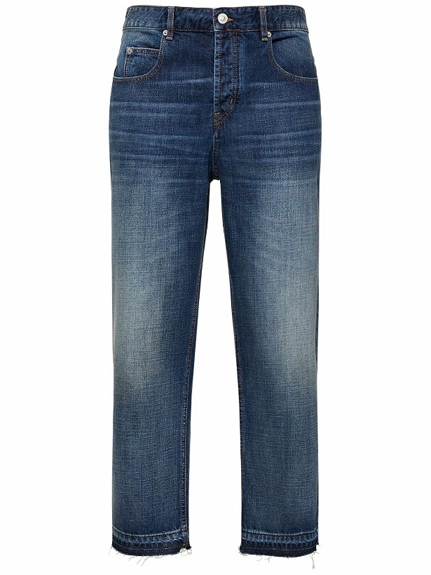 Photo: MARANT Jelden Faded Cotton Denim Jeans